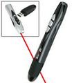 4 GB Black Flash Drive w/ Laser Pointer